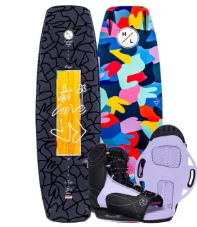 Hyperlite Prizm Wakeboard Package with Jinx Boots (2025)