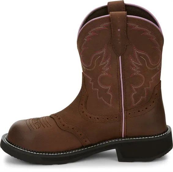 Justin Gypsy Women’s 8” Wanette Work Boot - Round Steel Toe