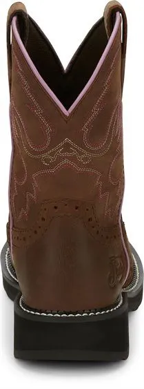 Justin Gypsy Women’s 8” Wanette Work Boot - Round Steel Toe