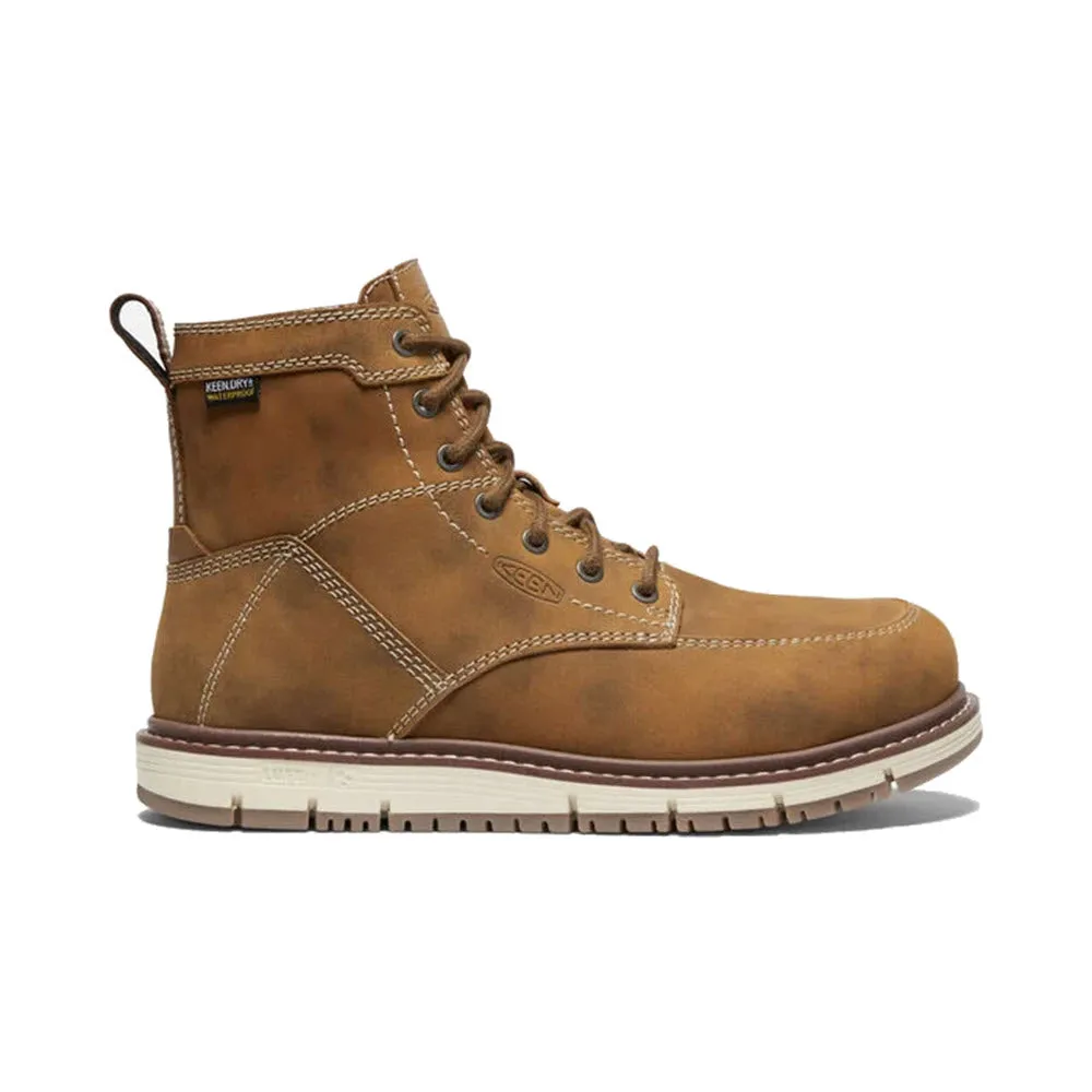 KEEN ST SAN JOSE 6 INCH WATERPROOF ALMOND GUM - WOMENS