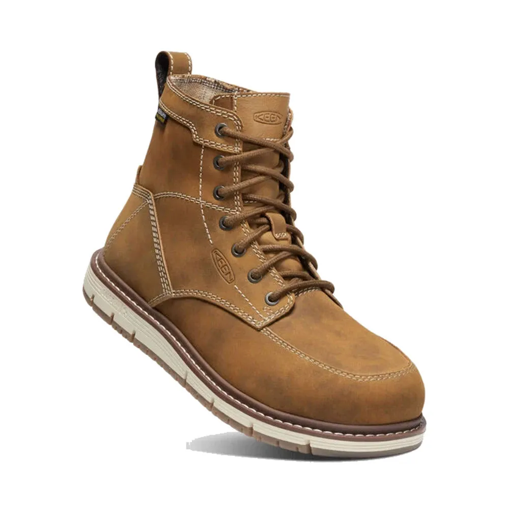 KEEN ST SAN JOSE 6 INCH WATERPROOF ALMOND GUM - WOMENS