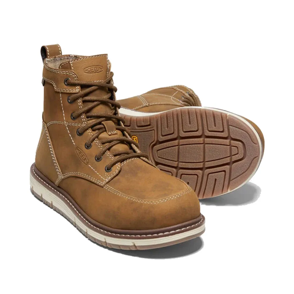 KEEN ST SAN JOSE 6 INCH WATERPROOF ALMOND GUM - WOMENS