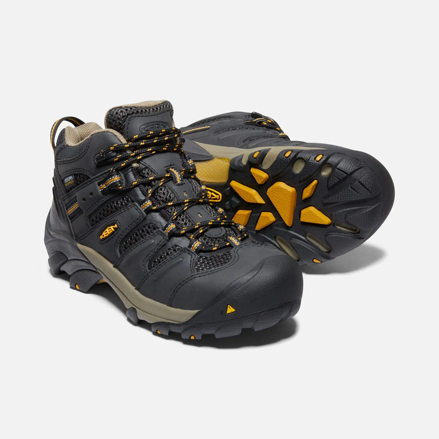 Keen Women's Lansing Waterproof Mid (Steel Toe)