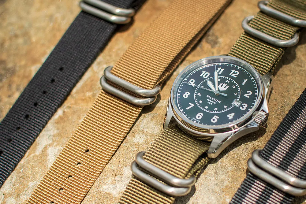 Khaki ZULU Nylon Strap