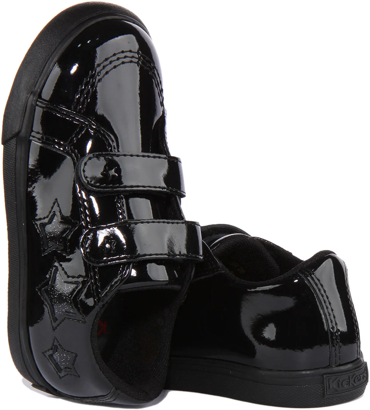 Kickers Tovni Star In Black For Infants