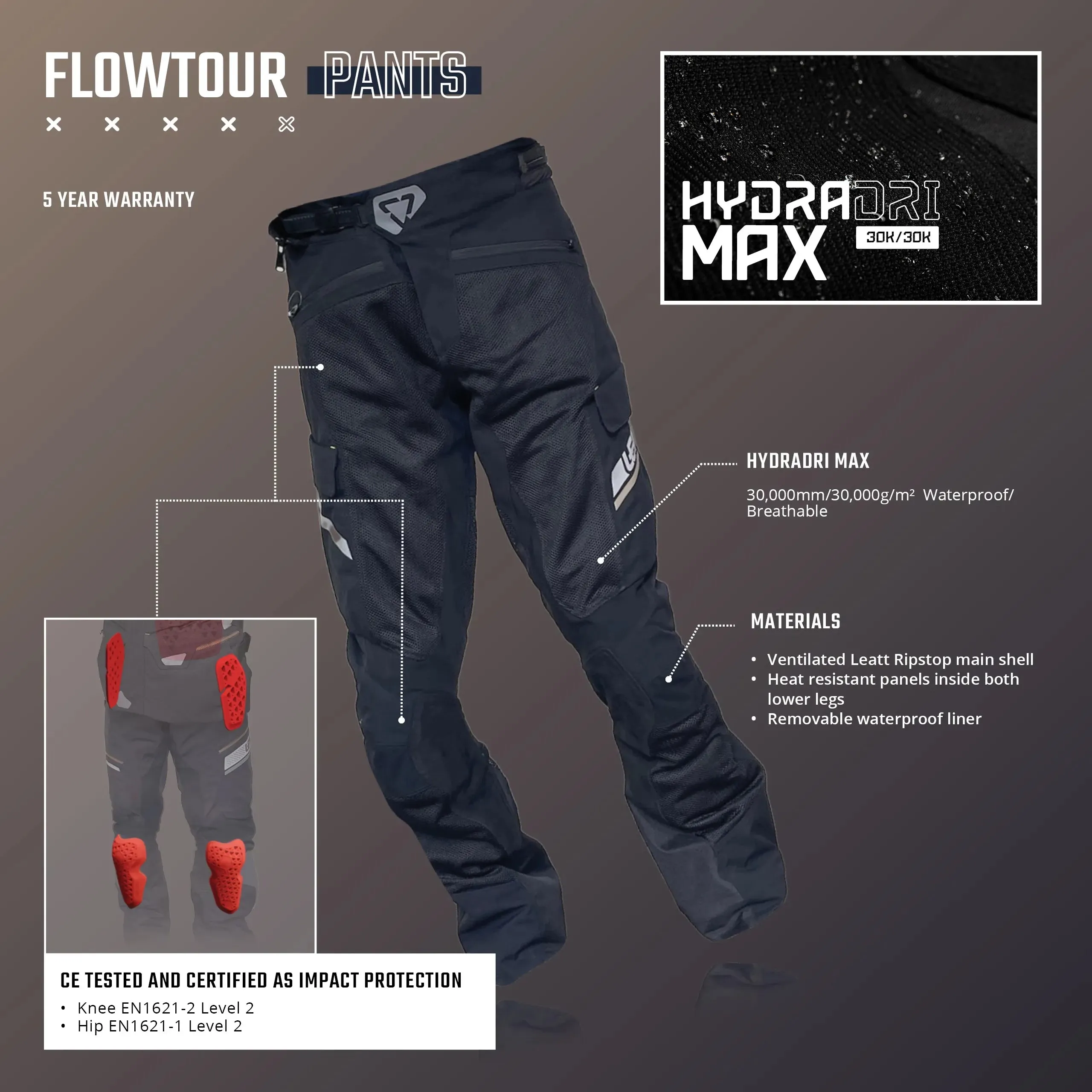 Leatt 7.5 FlowTour ADV/Dualsport Pants