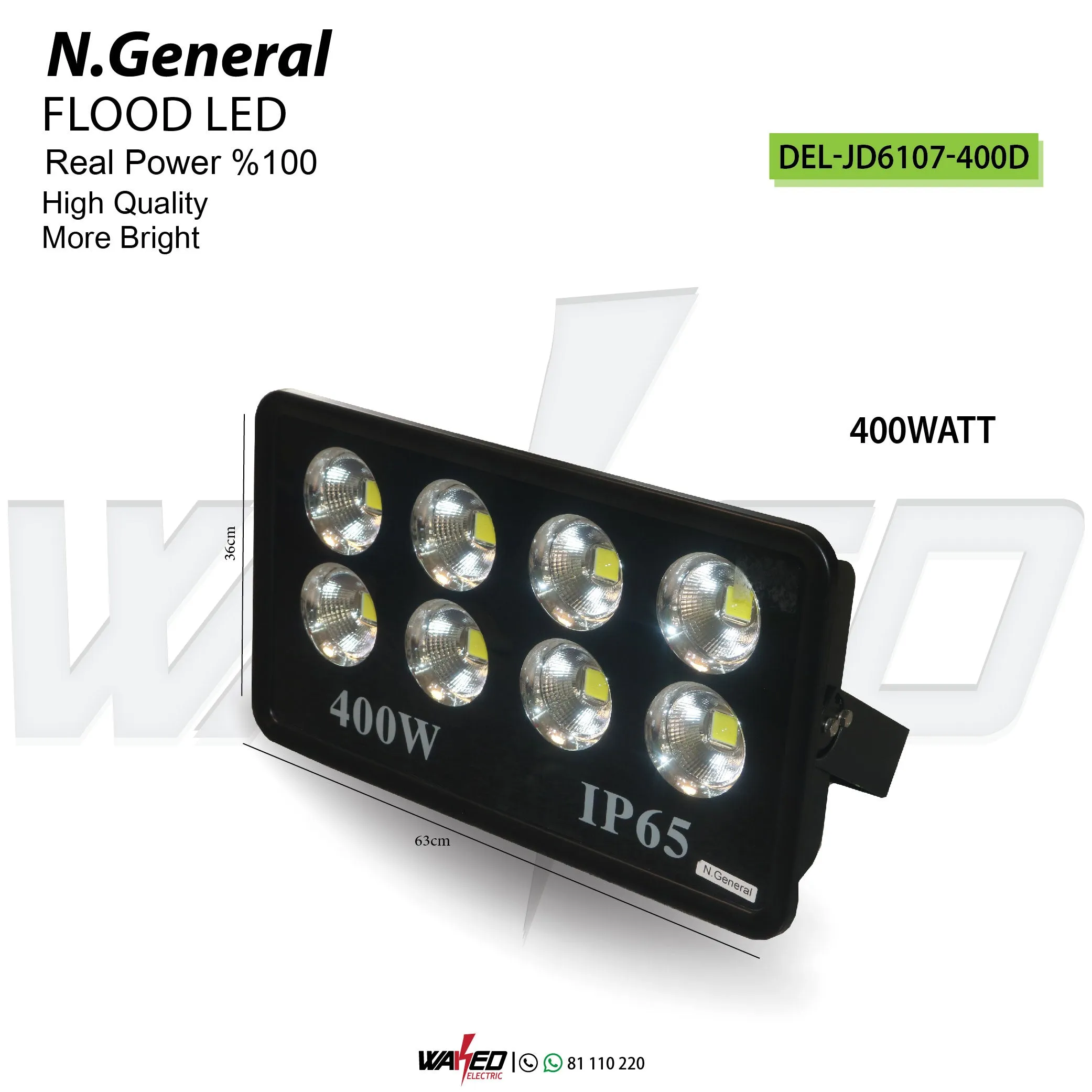 Led Flood Light - 400W - N.General