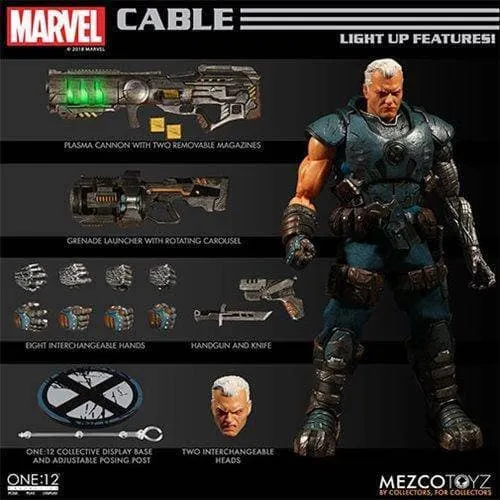 Mezco Toyz X-Men Cable One:12 Collective Action Figure