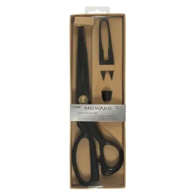 Milward Scissors: Gift Set: Tailors Shears (28cm), Thread Snips (10cm) and Thimble: Black