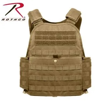 MOLLE Plate Carrier Vest - Coyote