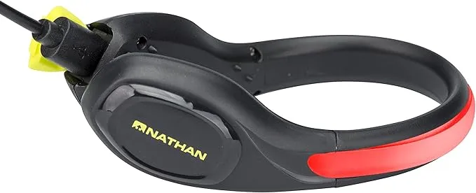 Nathan LightSpur RX LED Foot Light - Black/Safety Yellow