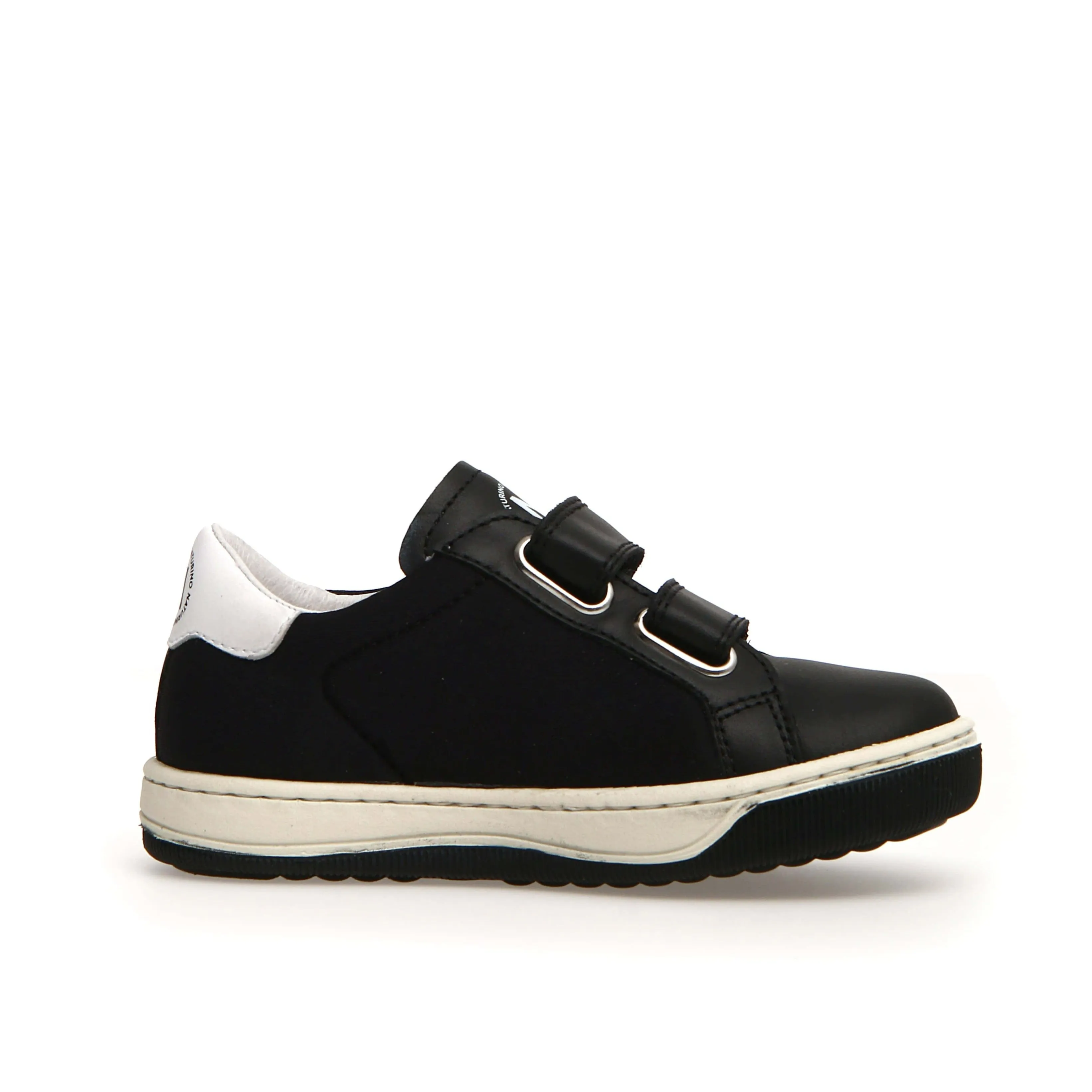 Naturino Rery VL Boy's and Girl's Sneakers - Black/White