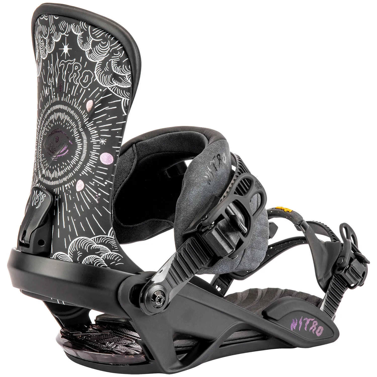 Nitro Ivy Womens Snowboard Bindings All Eyes On Me