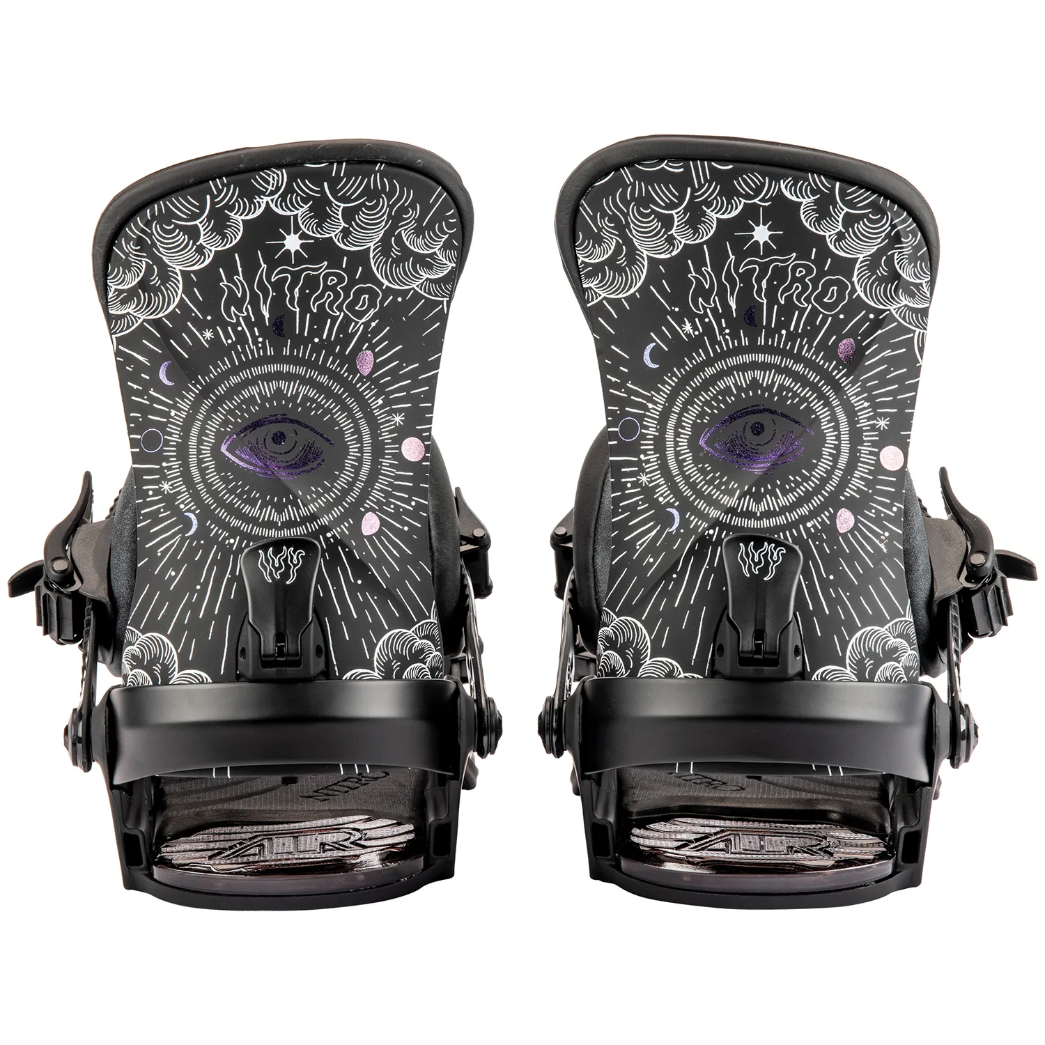 Nitro Ivy Womens Snowboard Bindings All Eyes On Me