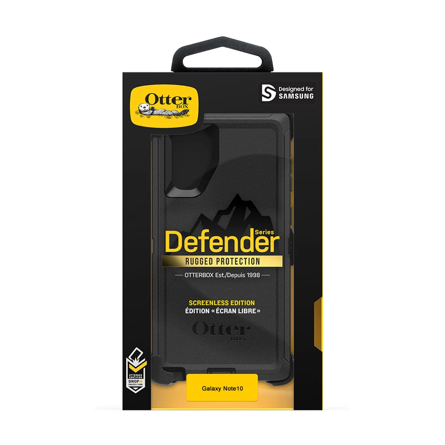 Otterbox Samsung Galaxy Note 10 Case Defender Series Black