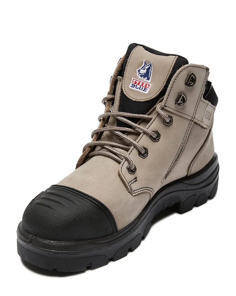 Parkes Zip Scuff Cap Safety Boot - Slate