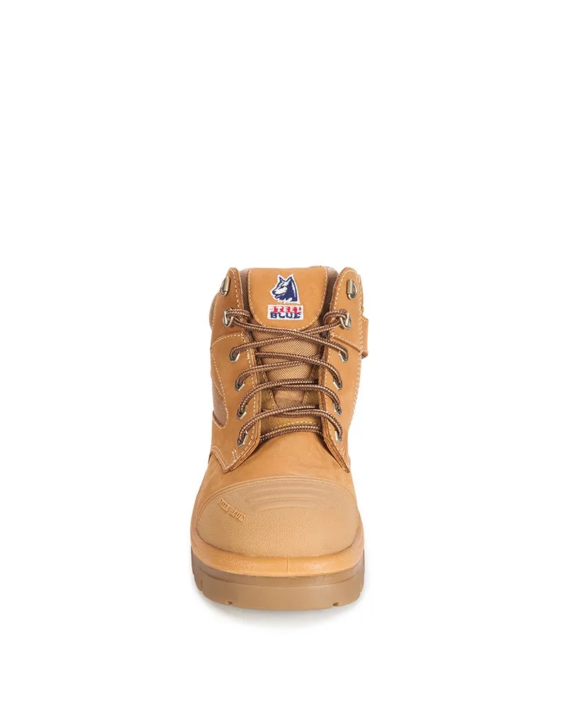 Parkes Zip Scuff Cap Safety Boot - Wheat