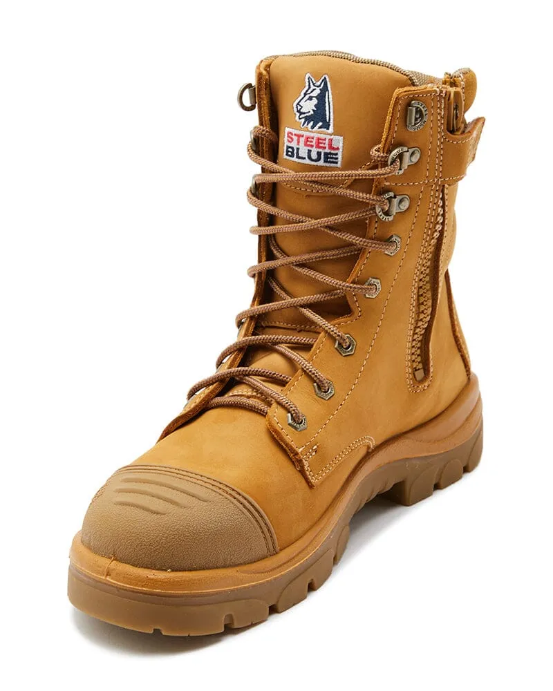 Portland Zip Scuff Safety Boot - Wheat