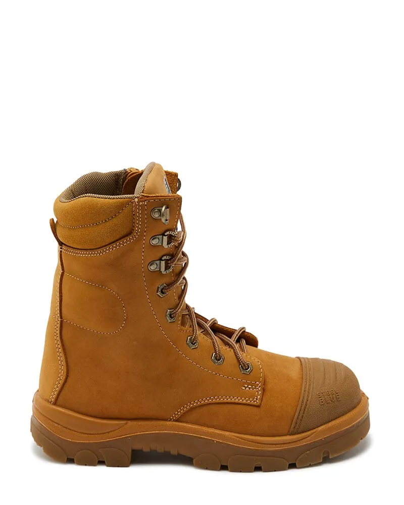 Portland Zip Scuff Safety Boot - Wheat