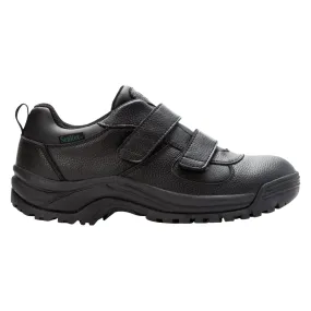 Propet's Men Diabetic Work Boot - Cliff Walker Low Strap MBA023L- Black