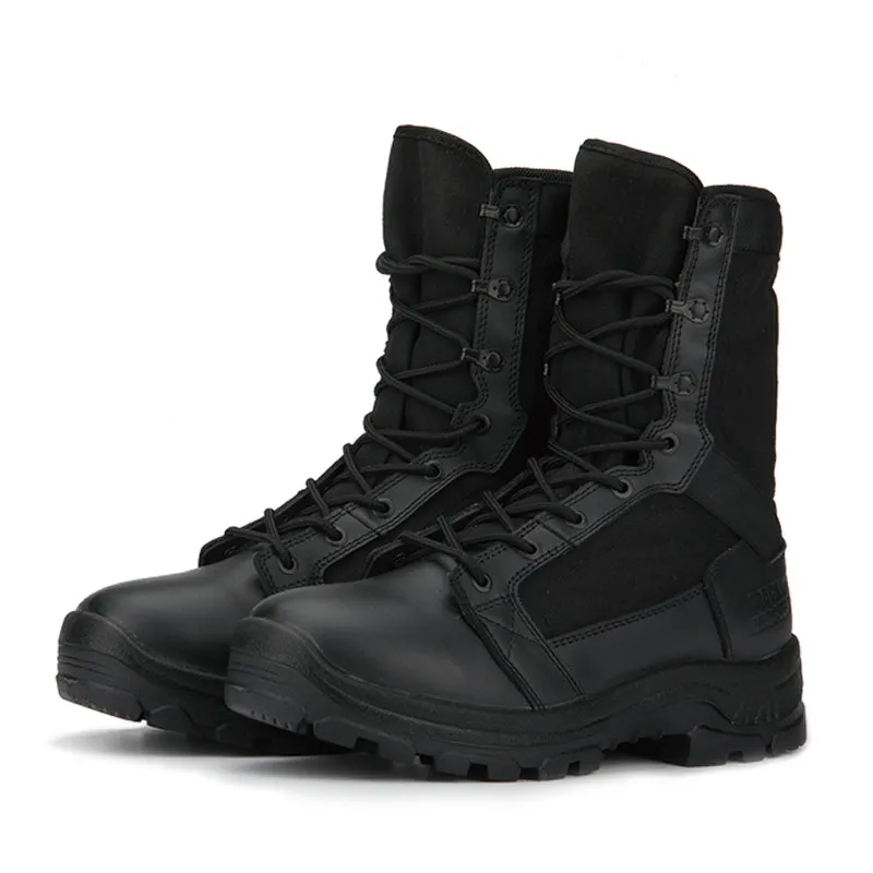 ROCKROOSTER M.G.D.B. 8 inch Tactical and Law Enforcement Boots, Soft Toe, Breathable, AB5013 AR670-1 Standard