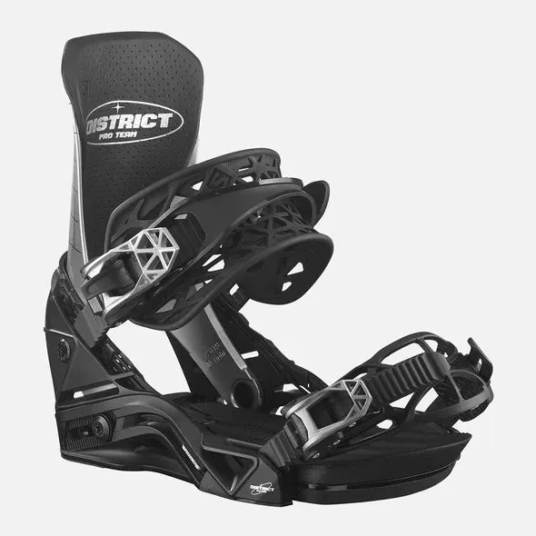 SALOMON DISTRICT PRO TEAM SNOWBOARD BINDINGS 2024