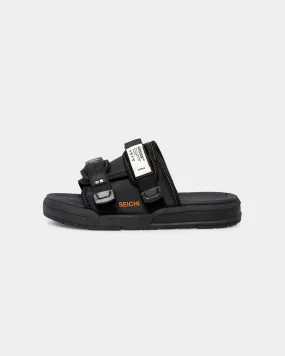 Seichi X Loiter Koyo Slides Black/Orange