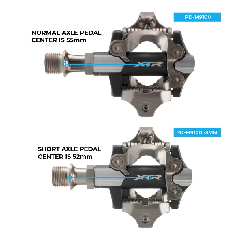 SHIMANO XTR PD-M9100 Cross-Country Race Black Pedals