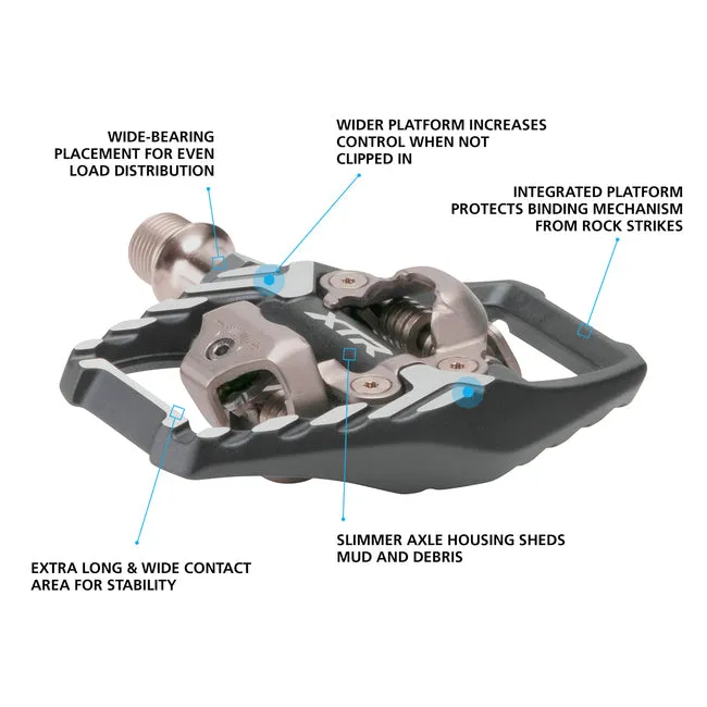 SHIMANO XTR PD-M9120 Line Enduro Trail Black Pedals