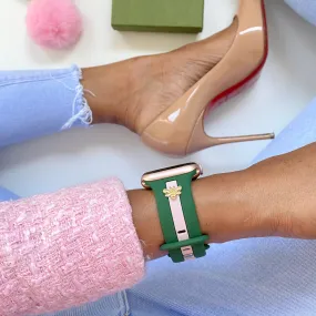 Skye Pink & Green Smart Watch Band