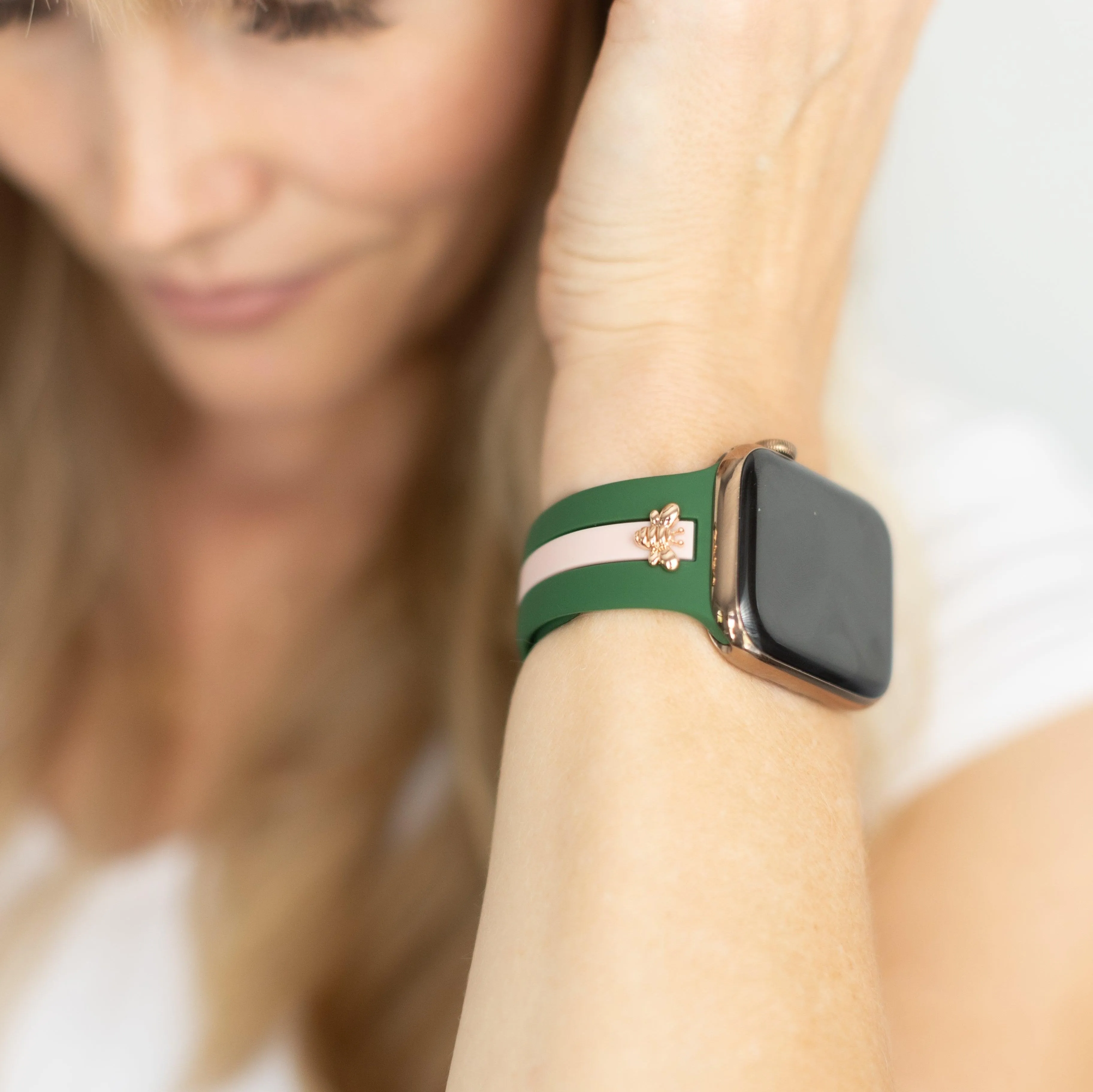 Skye Pink & Green Smart Watch Band