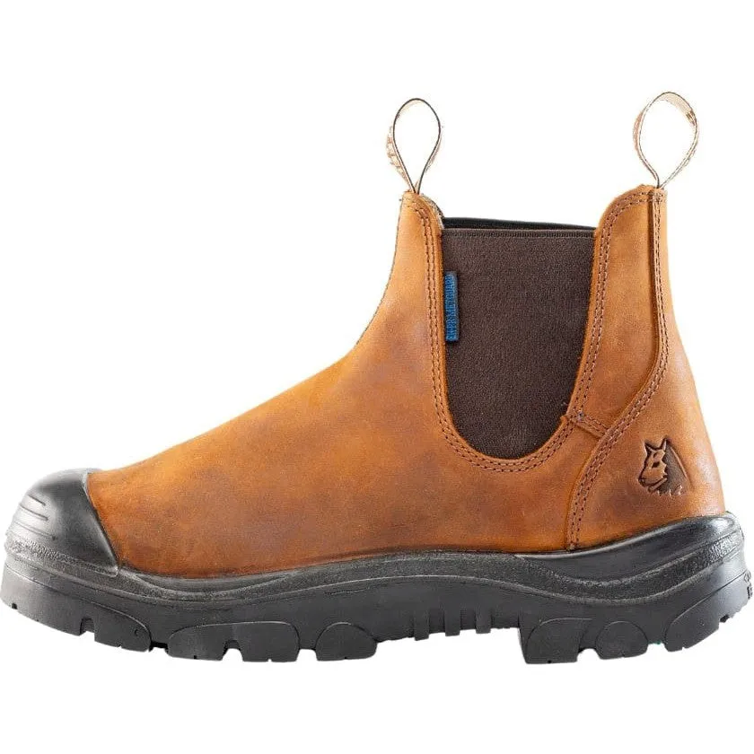 Steel Blue Men's Hobart PR Steel Toe Slip Resist Work Boot -Brown- 862903