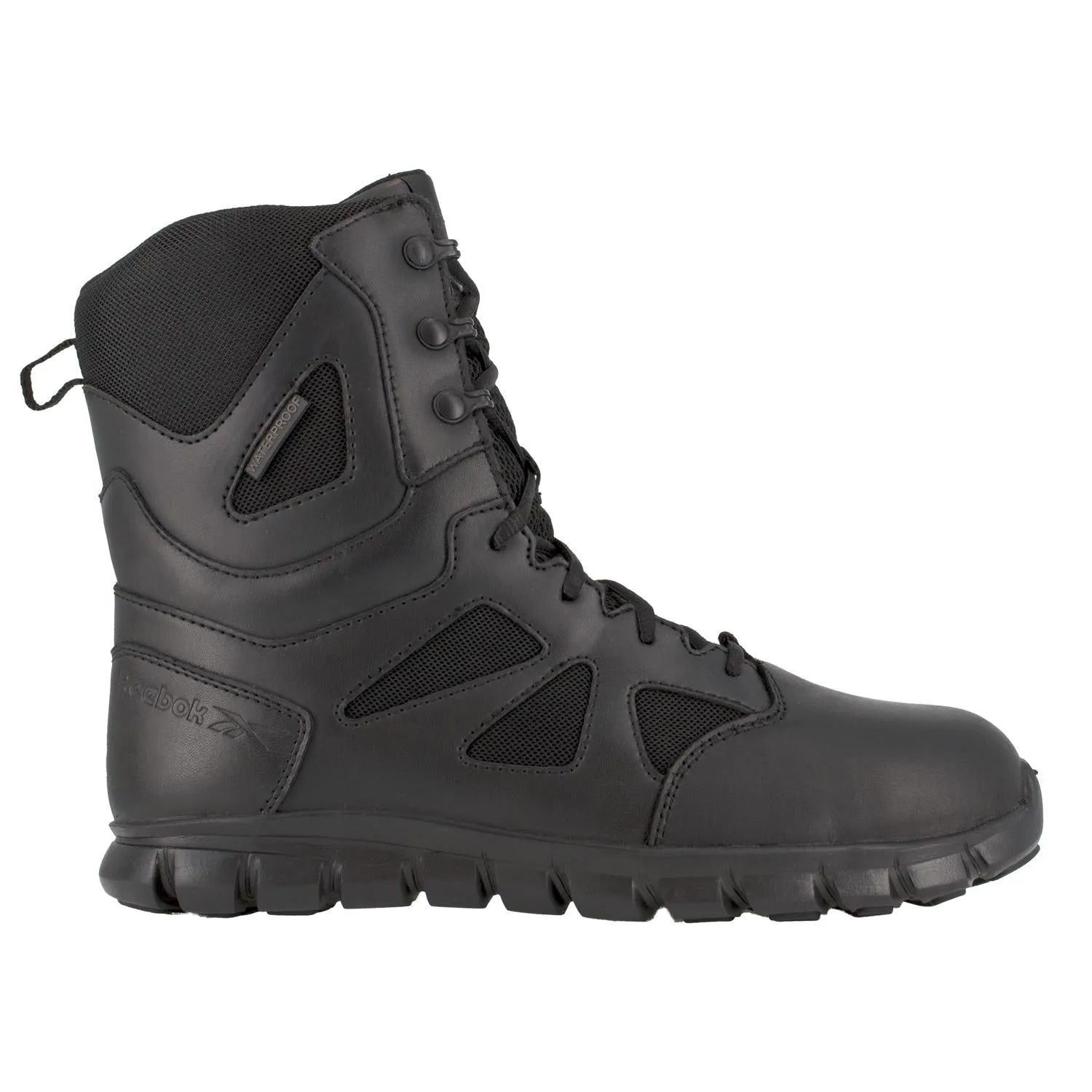 Sublite Cushion 8 Inch Composite-Toe Tactical Work Boot Black