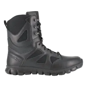 Sublite Cushion 8 Inch Soft-Toe Side Zip Tactical Boot Black