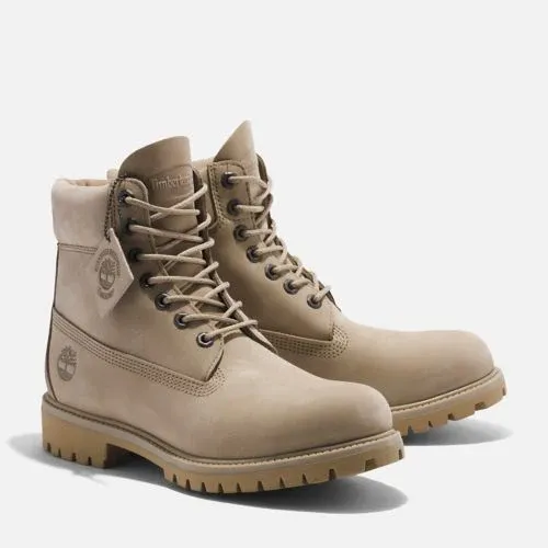 Timberland Men's Premium 6 Inch Boot Shoes - Light Brown