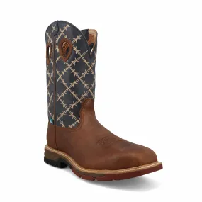 Twisted X Men's Hazel & Navy Western Work Boot MXBNWM1