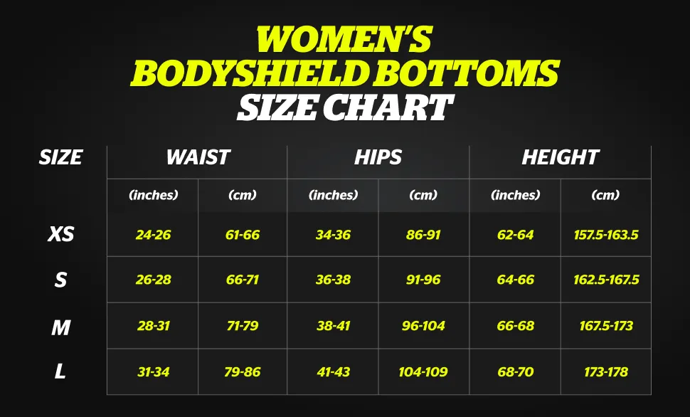 Women's BodyShield GK Sliders