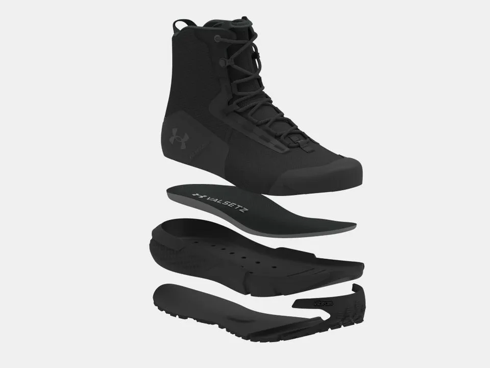 Women's Charged Valsetz 8" Tactical Boot | Black