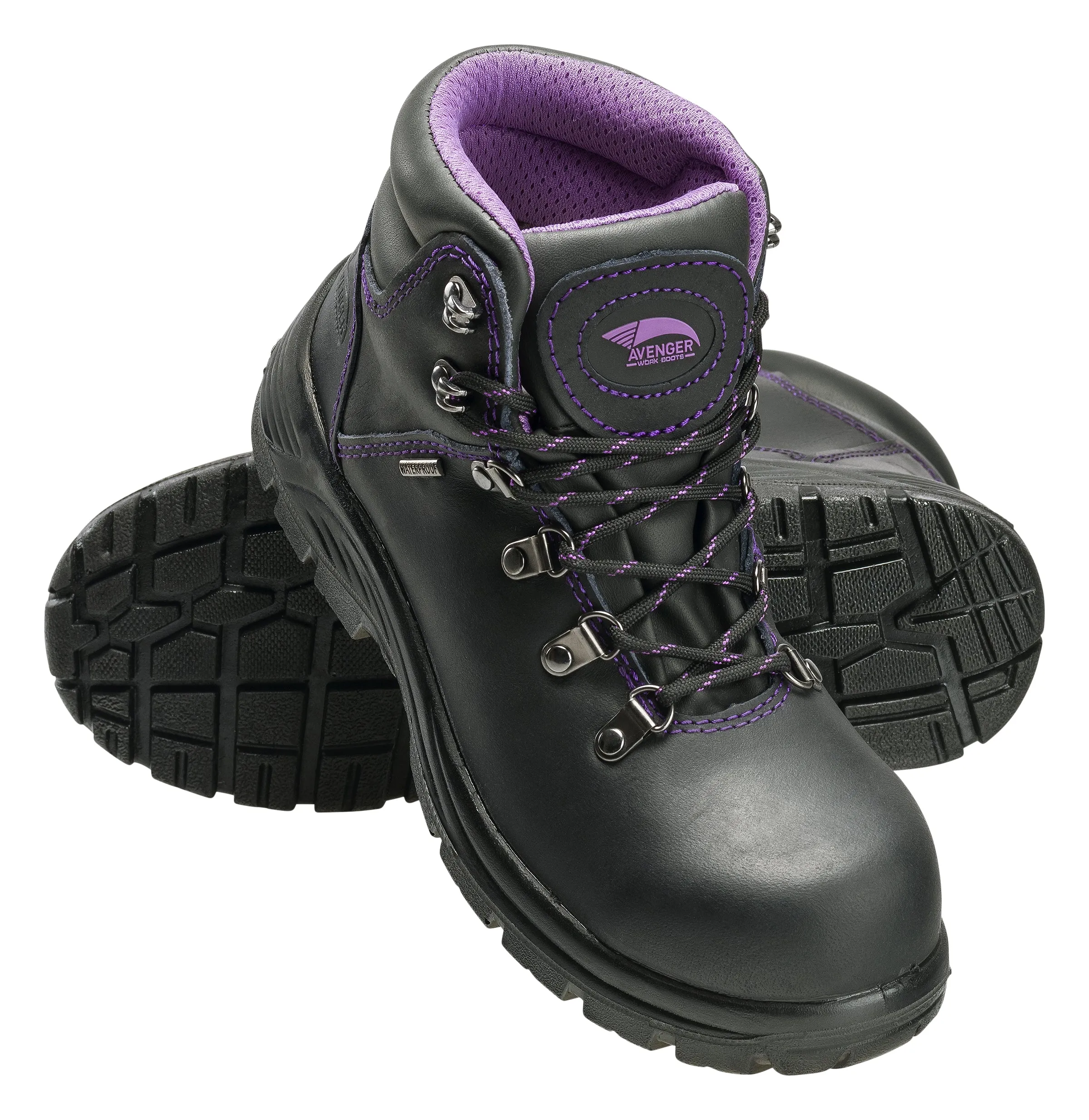 Women's Framer Black Steel Toe EH WP 6" Work Boot