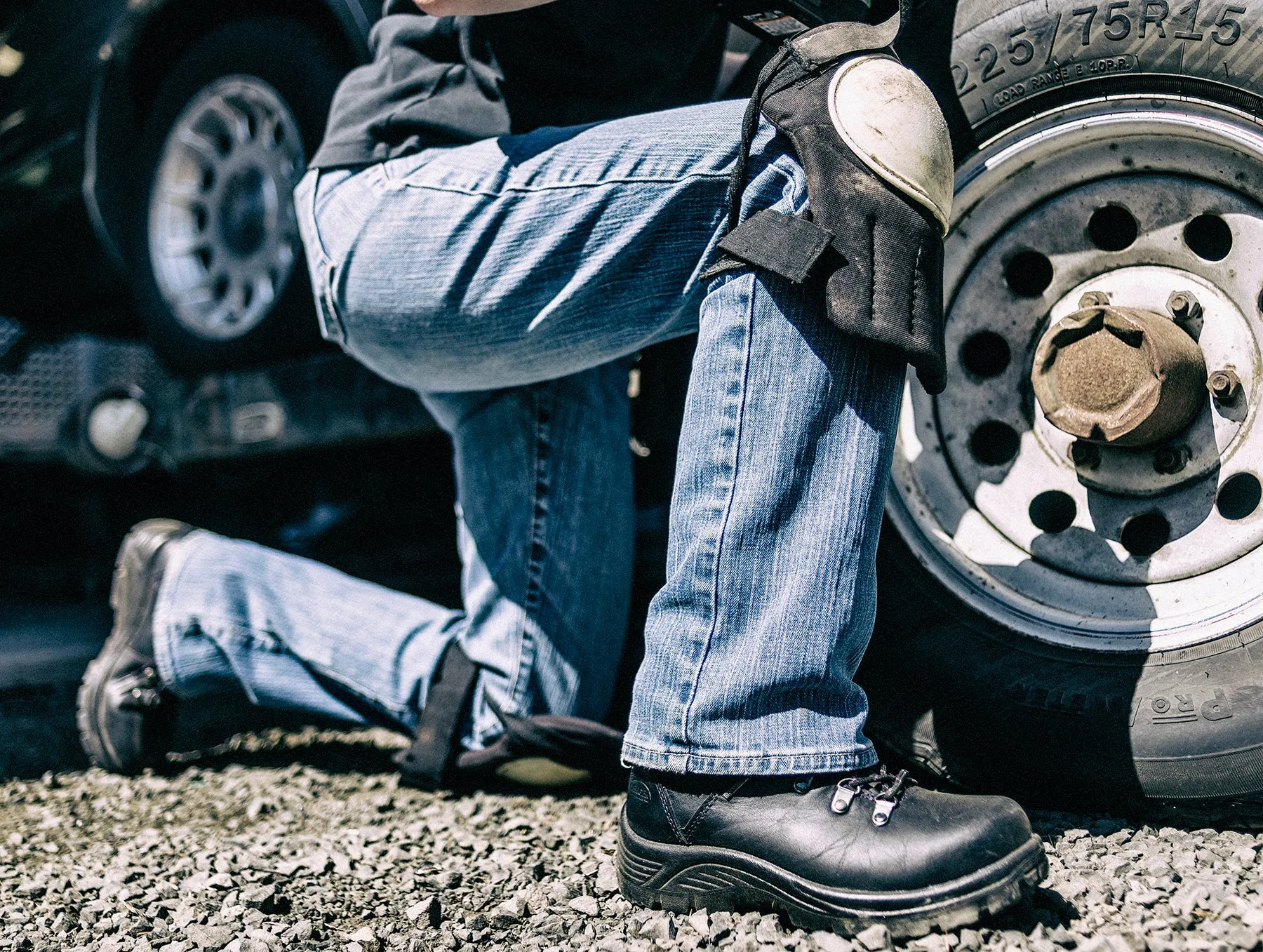 Women's Framer Black Steel Toe EH WP 6" Work Boot