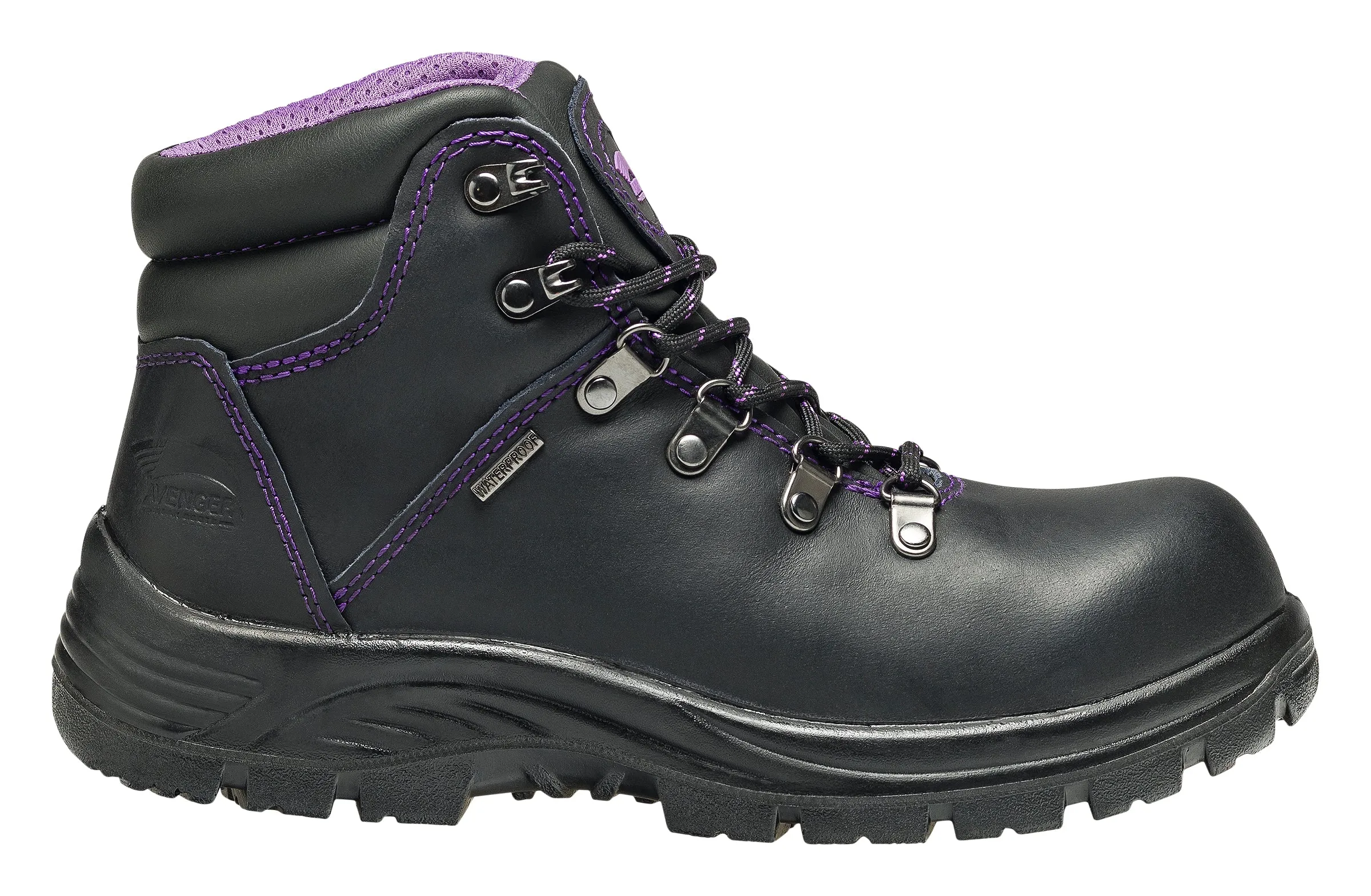 Women's Framer Black Steel Toe EH WP 6" Work Boot