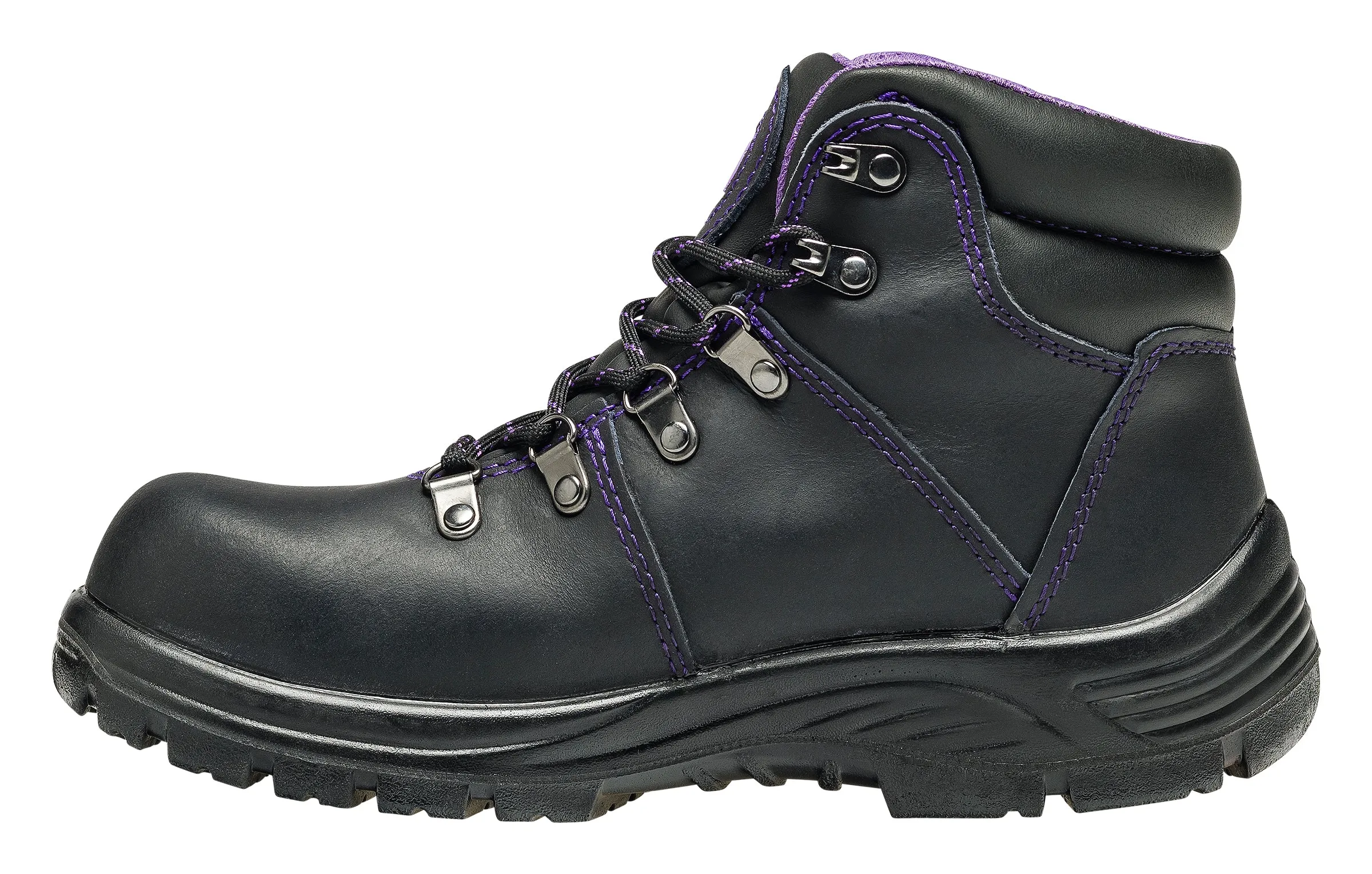 Women's Framer Black Steel Toe EH WP 6" Work Boot