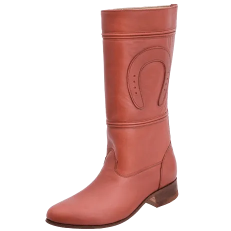 Women's Plain Chedron with Horseshoe Escaramuza Boot